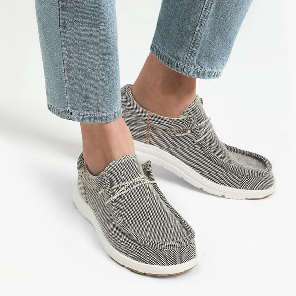 〽️Men\'s Khaki Bruno Marc Arch Support Casual Loafers Comfortable Boat Shoes main image 9